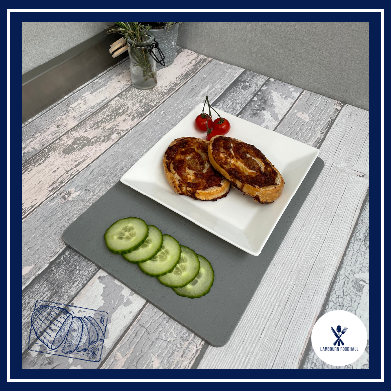 Bacon, Sausage and Cheese Pinwheel