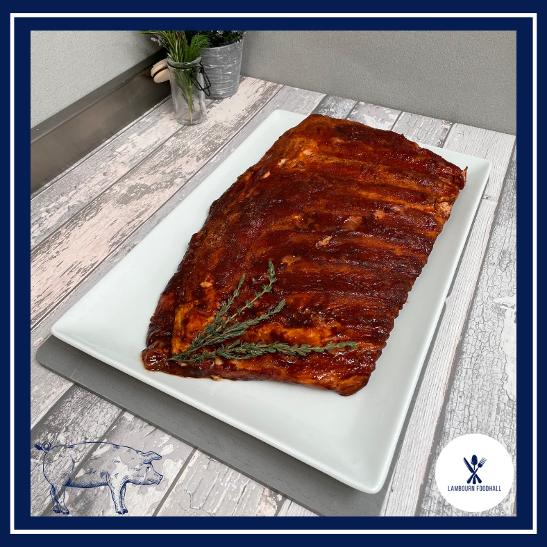 Marinated Rack Of Spare Pork Ribs