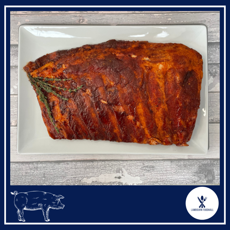 Marinated Rack Of Spare Pork Ribs