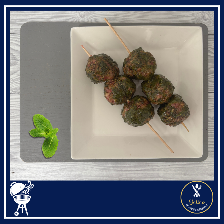 Lamb Meatball Kebabs