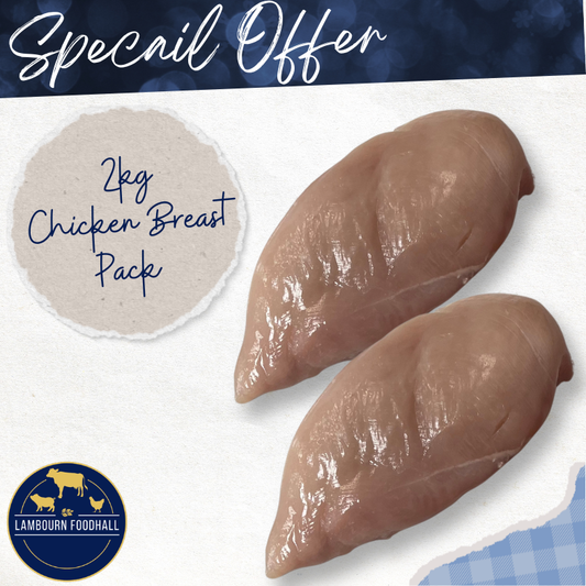 2kg Pack of Chicken Breast