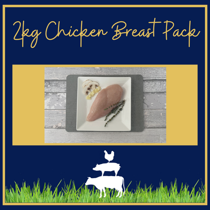 2kg Pack of Chicken Breast