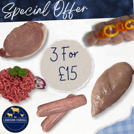 3 For £15.00