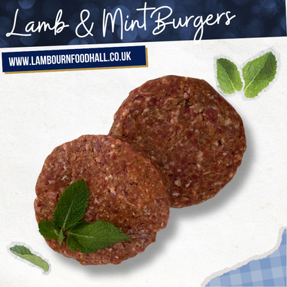 Lamb and Mint Burgers