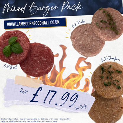 Mixed Burger Pack