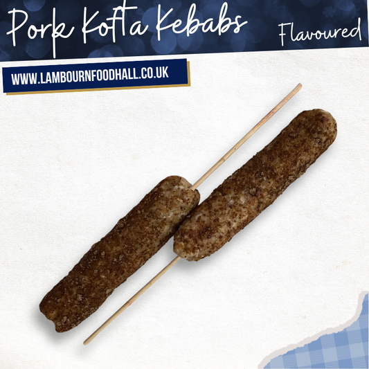 Flavoured Pork Kofta Kebabs