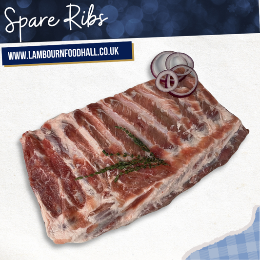 Rack Of Spare Pork Ribs