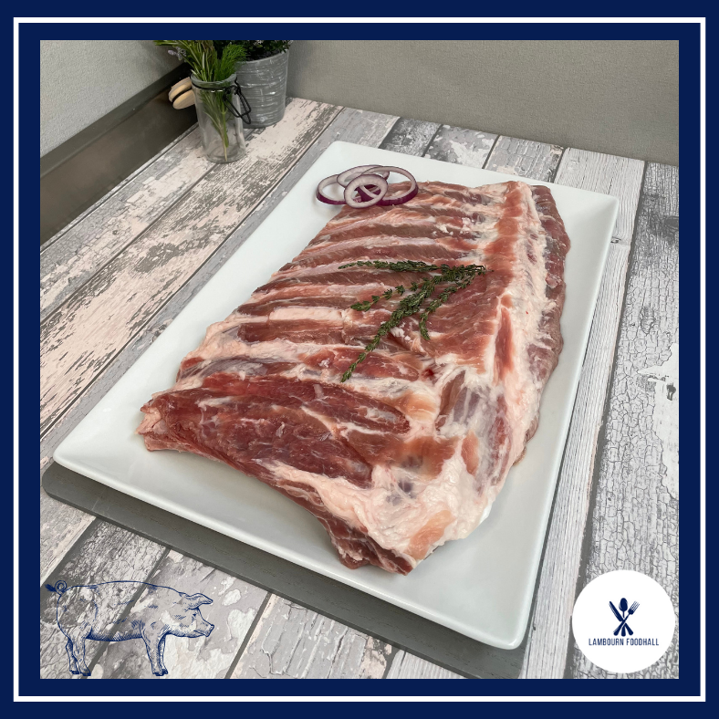 Rack Of Spare Pork Ribs