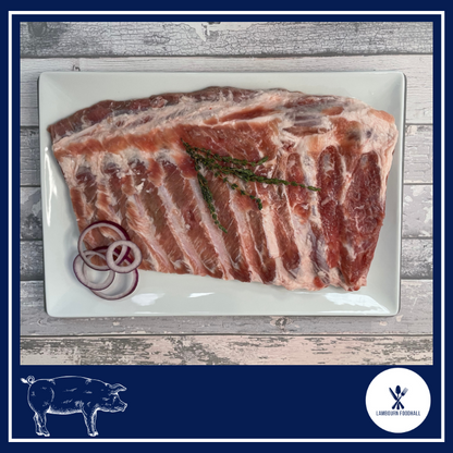 Rack Of Spare Pork Ribs